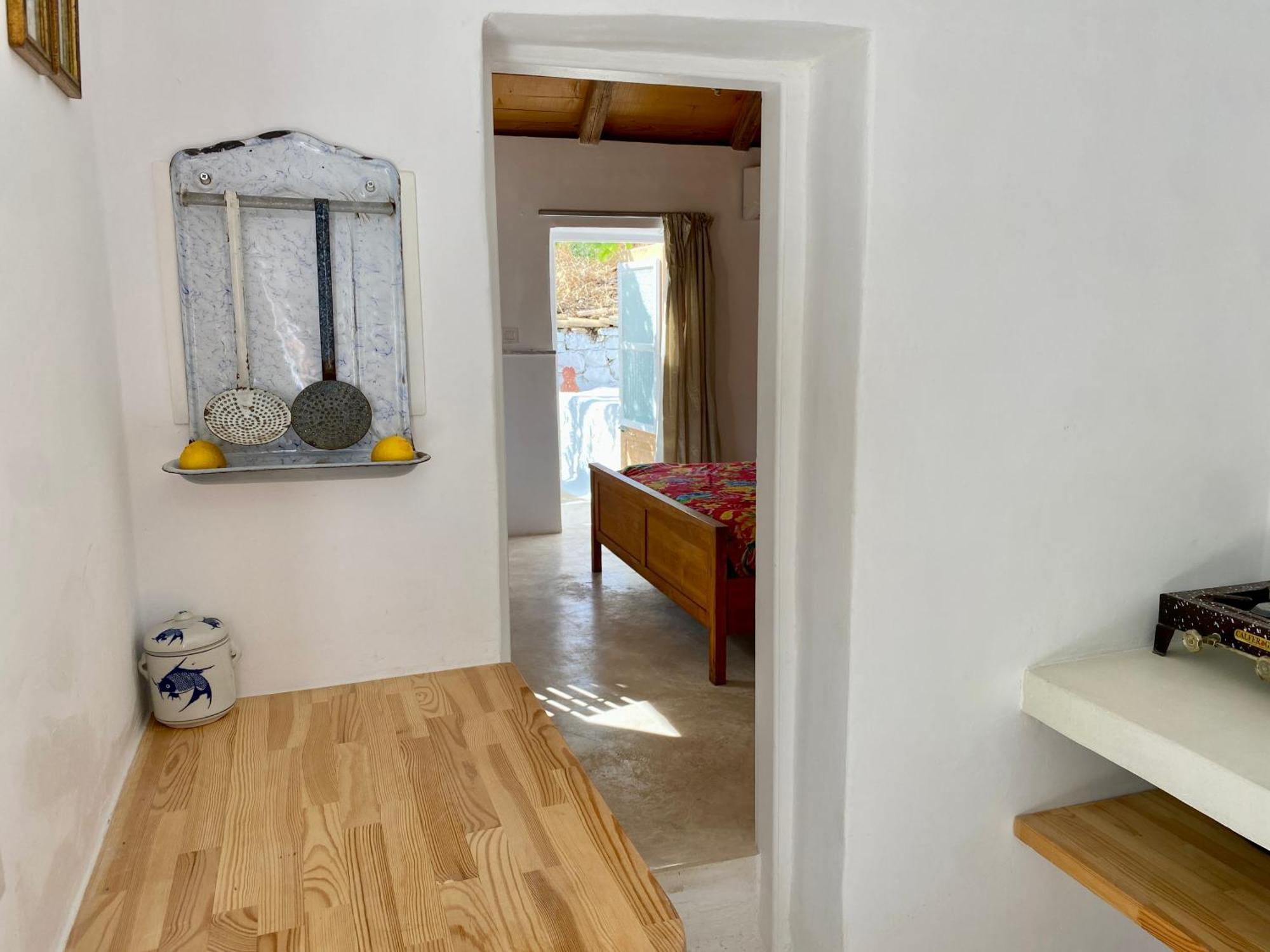 Stylish Vathy Studio With Sea View Eksteriør billede